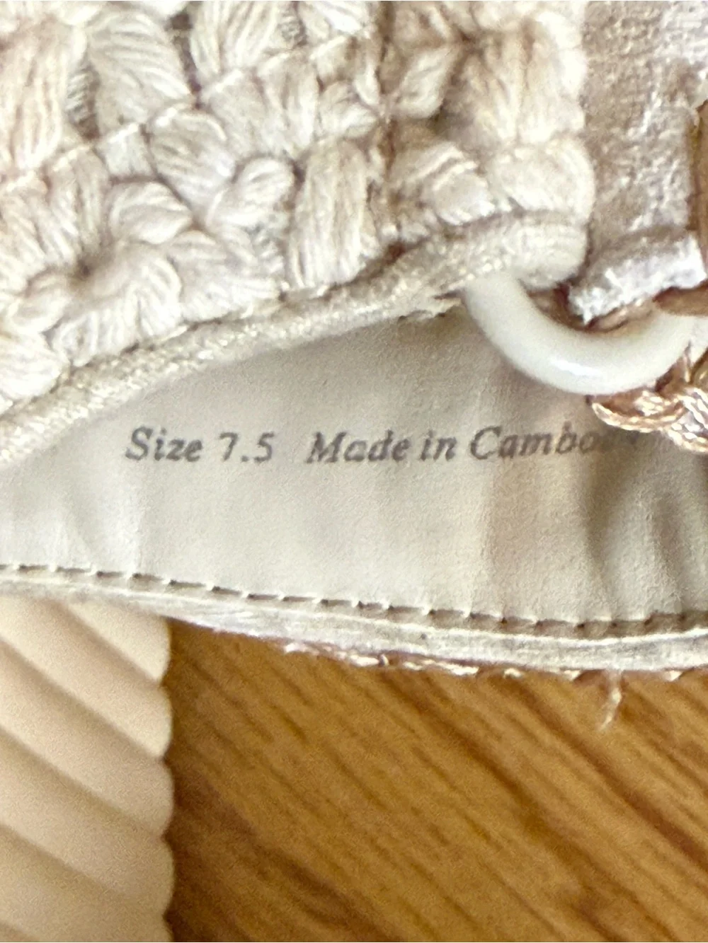 Dolce Vita Neutral Cream Crochet & Suede Strap Sandals